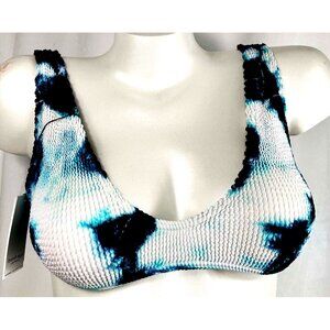 NWT OS Bond Eye Bound Collection Bikini Top Tiedye Austrailia